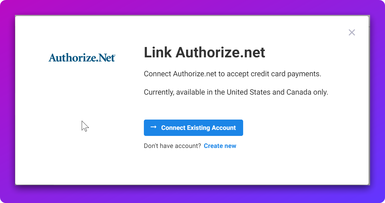 Authorize.net — screenshot 3