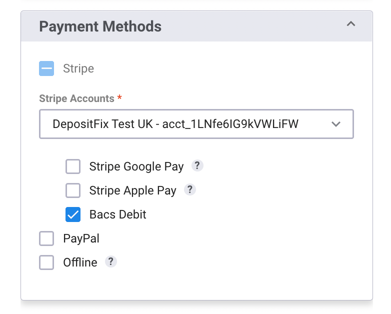BACS Direct Debit (Stripe) — screenshot 3