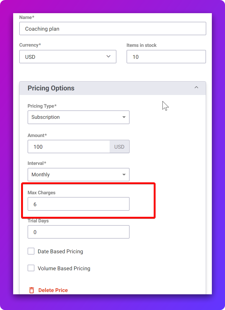 Build Installment / Payment Plan products — screenshot 1