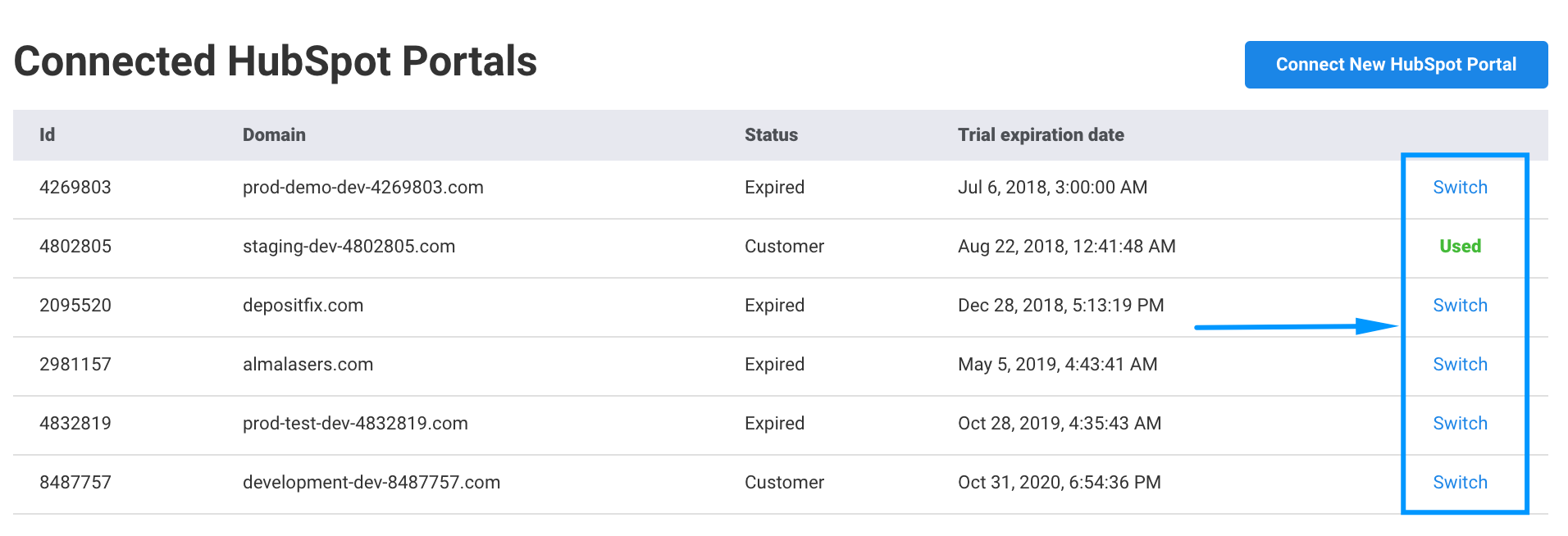 Can I Connect Multiple HubSpot Portals? — screenshot 5