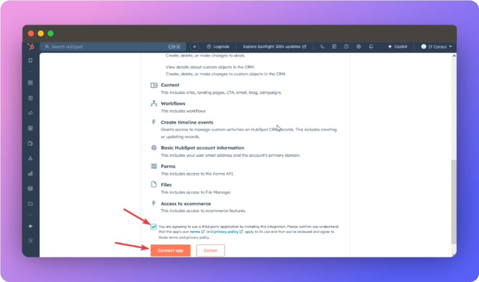 Connect HubSpot to DepositFix — screenshot 5