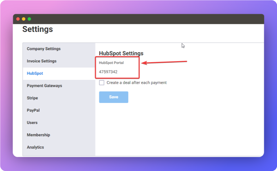 Connect HubSpot to DepositFix — screenshot 6