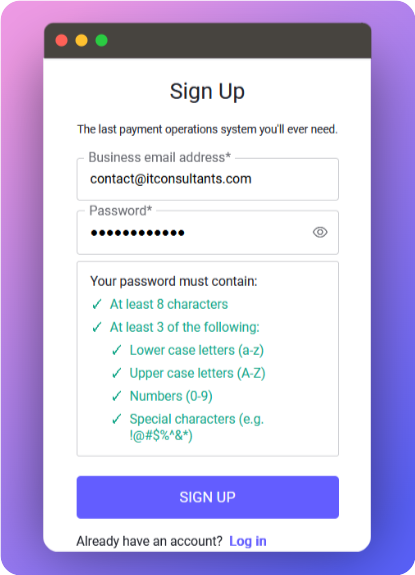 Create Your DepositFix Account — screenshot 2