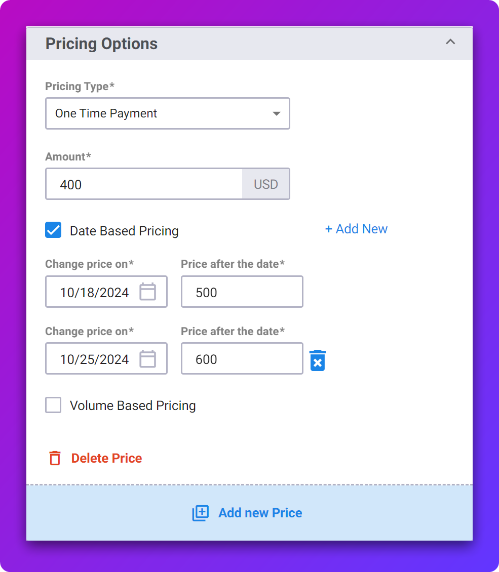 Create Your First Product — screenshot 3