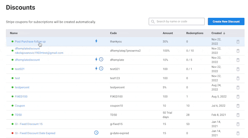 Dynamic (auto-generated) Discount Codes — screenshot 5