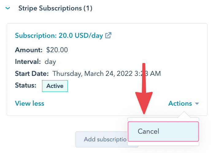 HubSpot CRM Extension — screenshot 3