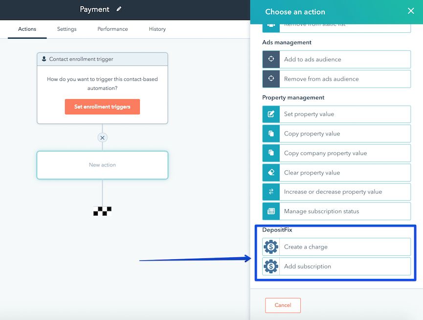 HubSpot Custom Workflow Actions — screenshot 1