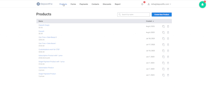 Manage Your Products — screenshot 1