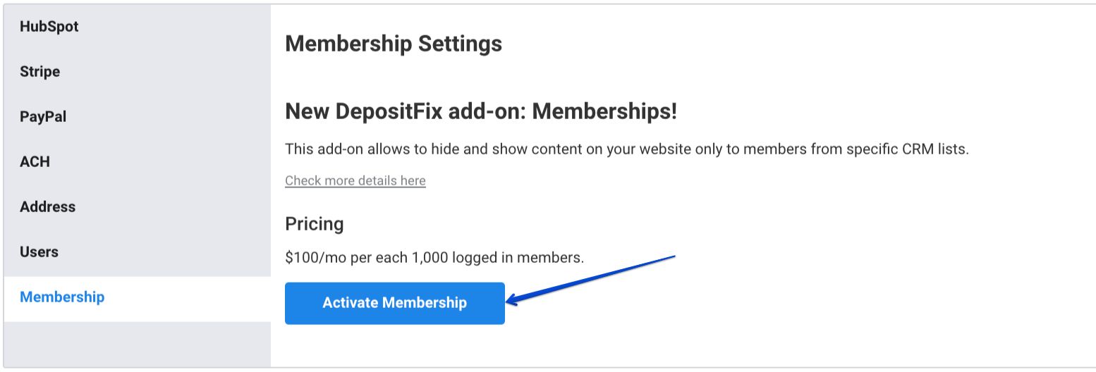 Membership Add-on — screenshot 3