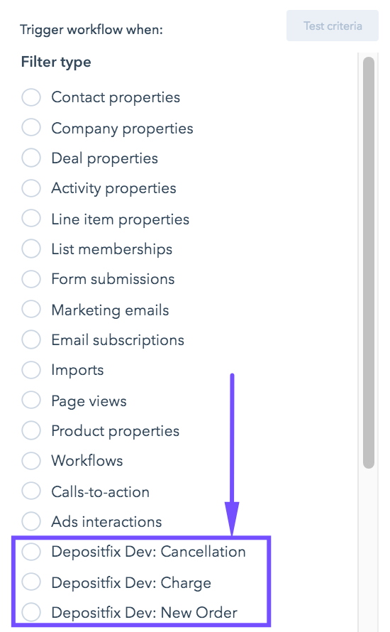 Payment Events — screenshot 1