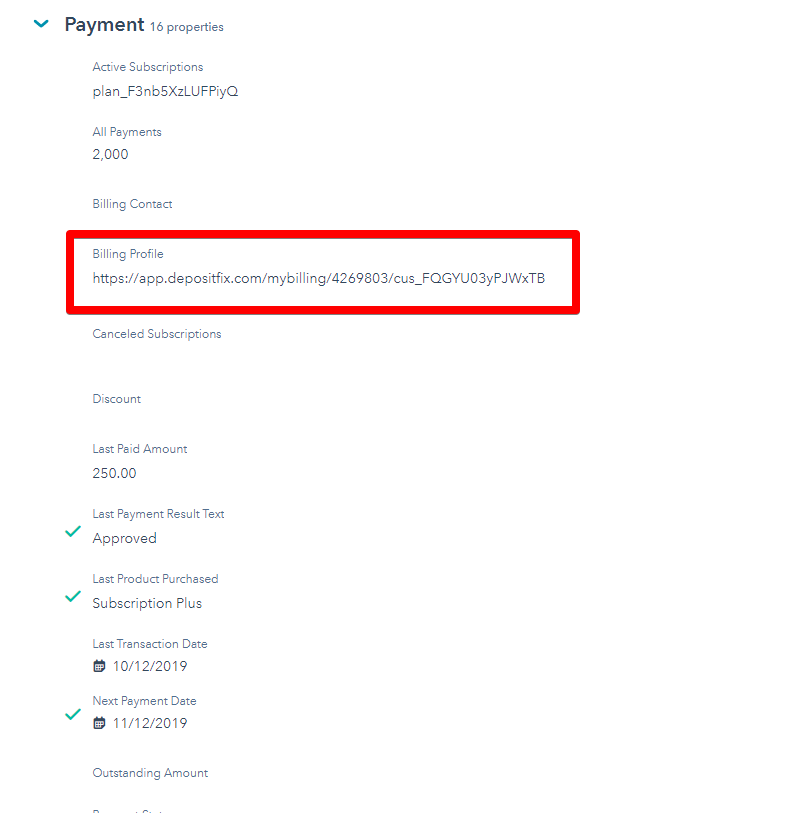 Public Billing Profile — screenshot 4