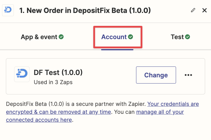 Setting up The Zapier Integration Triggers — screenshot 4