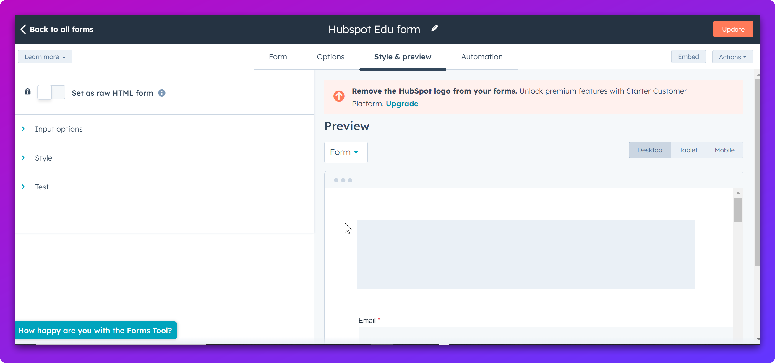 Styling Your DepositFix Forms — screenshot 1