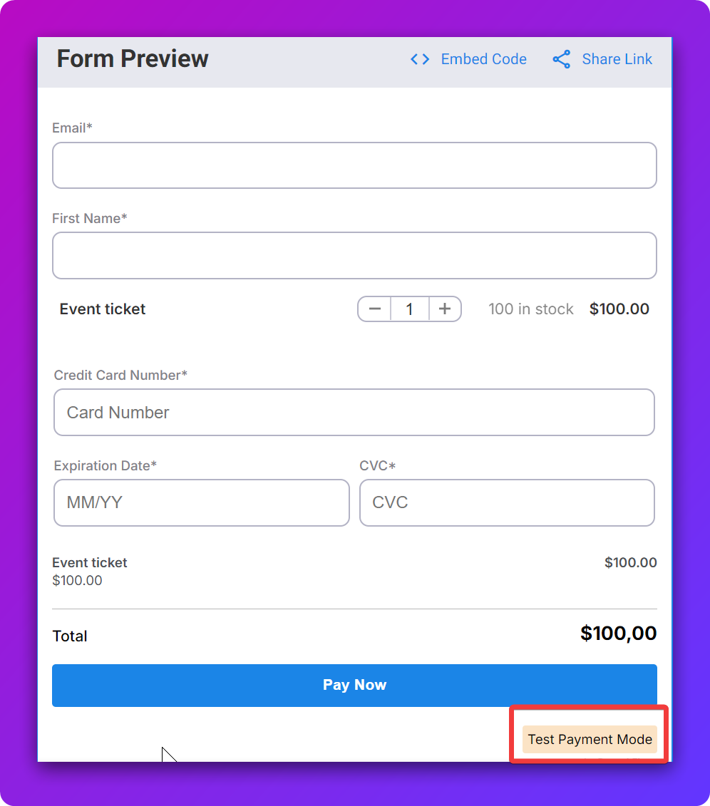 Test Your Depositfix Form — screenshot 2